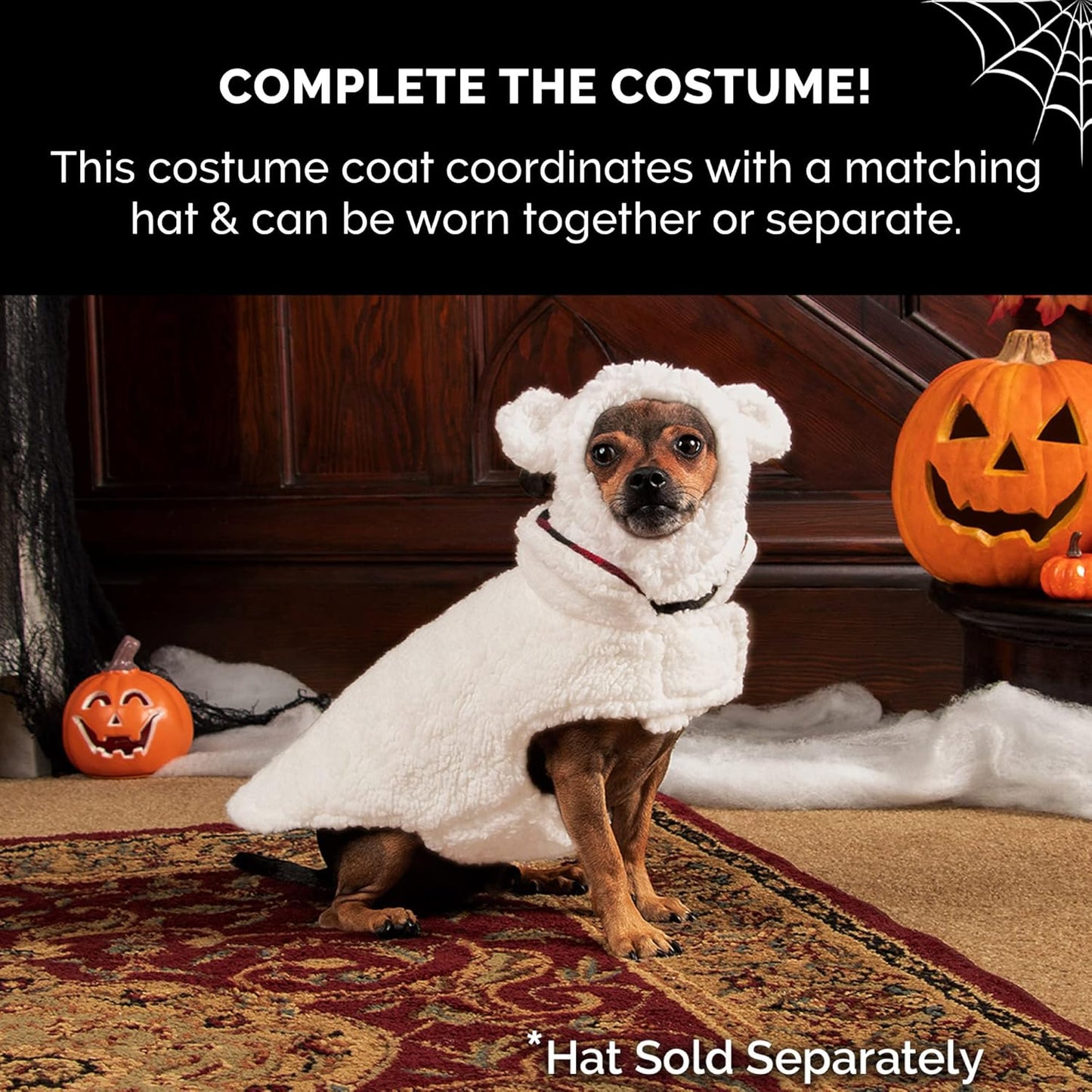 Reversible Medium Dog Coat, Washable & Insulating W/ Leash Access - Sherpa & Plaid Fleece Flex-Fit Jacket - Cream/Red, Medium