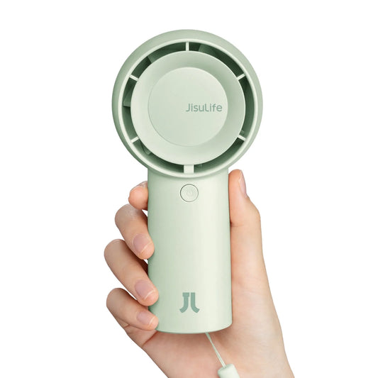 Turbo Fan-Sized Portable Fan & 16H Runtime 4000Mah USB Rechargeable Fan with 5 Wind Modes for All Occasions